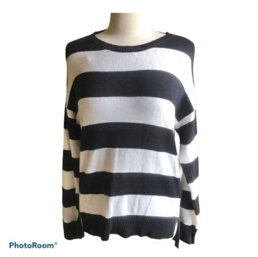 Michael Michael Kors dark midnight striped sweater